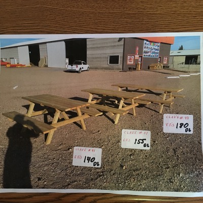 MESAS DE PICNIC
