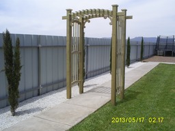 Puerta Jardin Clave #63